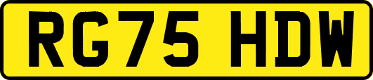 RG75HDW