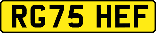 RG75HEF