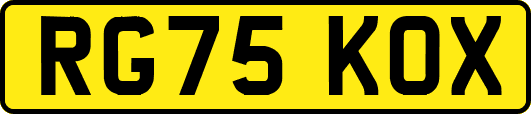 RG75KOX