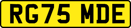 RG75MDE