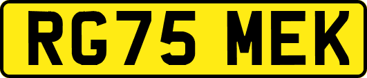 RG75MEK