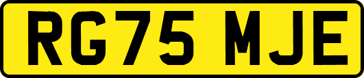 RG75MJE