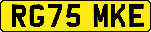 RG75MKE