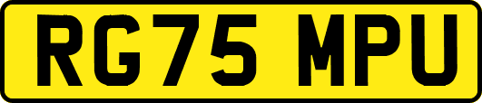 RG75MPU