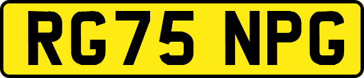 RG75NPG