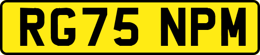 RG75NPM