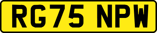 RG75NPW