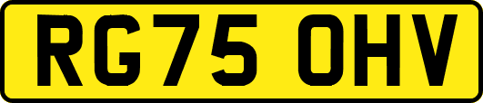 RG75OHV