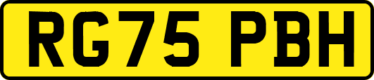 RG75PBH