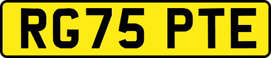 RG75PTE
