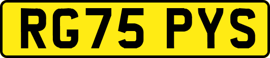RG75PYS