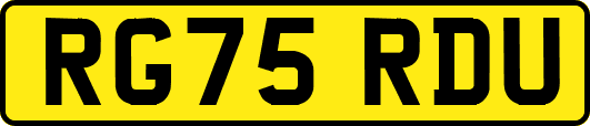 RG75RDU