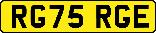 RG75RGE