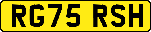RG75RSH