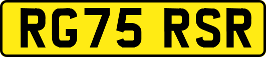 RG75RSR