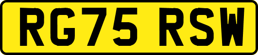 RG75RSW