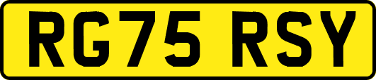 RG75RSY