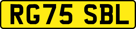 RG75SBL