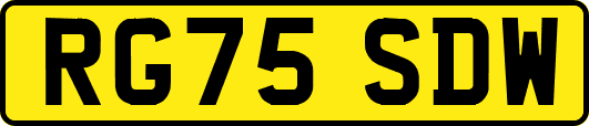 RG75SDW
