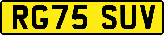 RG75SUV