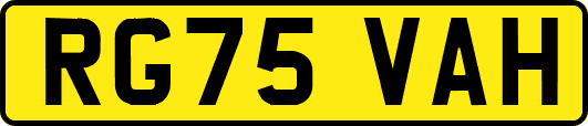 RG75VAH