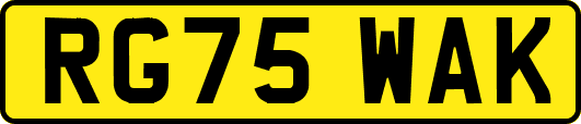 RG75WAK