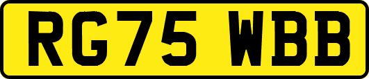 RG75WBB