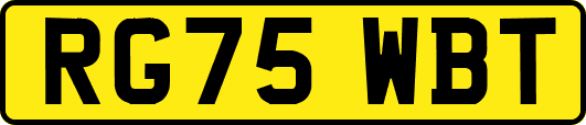 RG75WBT