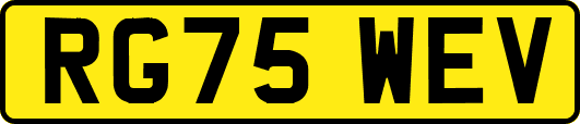 RG75WEV