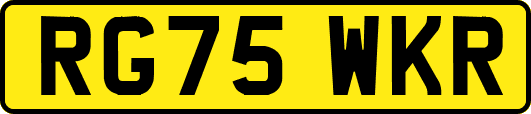 RG75WKR