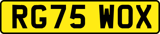 RG75WOX