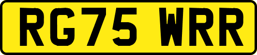 RG75WRR