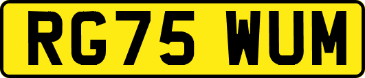 RG75WUM