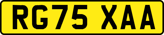 RG75XAA