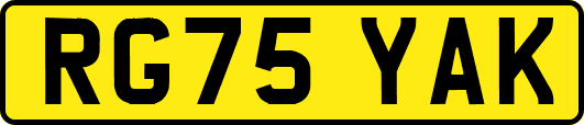 RG75YAK