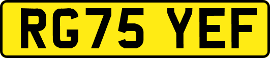 RG75YEF