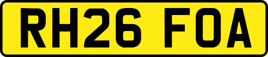 RH26FOA
