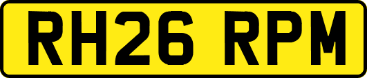 RH26RPM