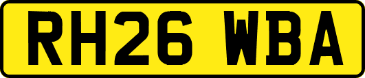 RH26WBA
