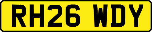 RH26WDY