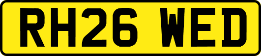 RH26WED