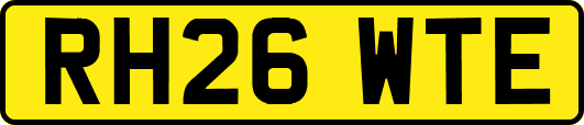 RH26WTE