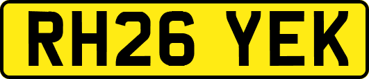 RH26YEK
