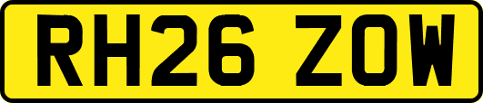 RH26ZOW