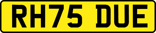 RH75DUE