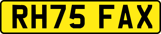 RH75FAX