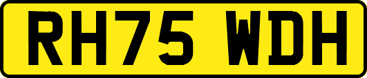 RH75WDH