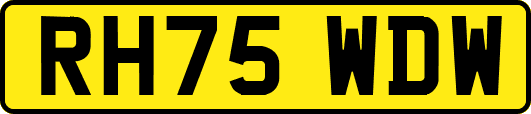 RH75WDW