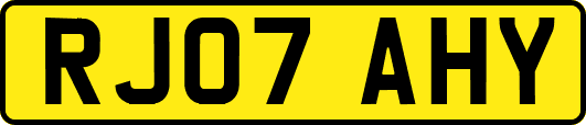 RJ07AHY