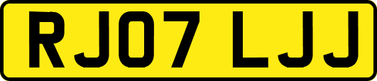 RJ07LJJ